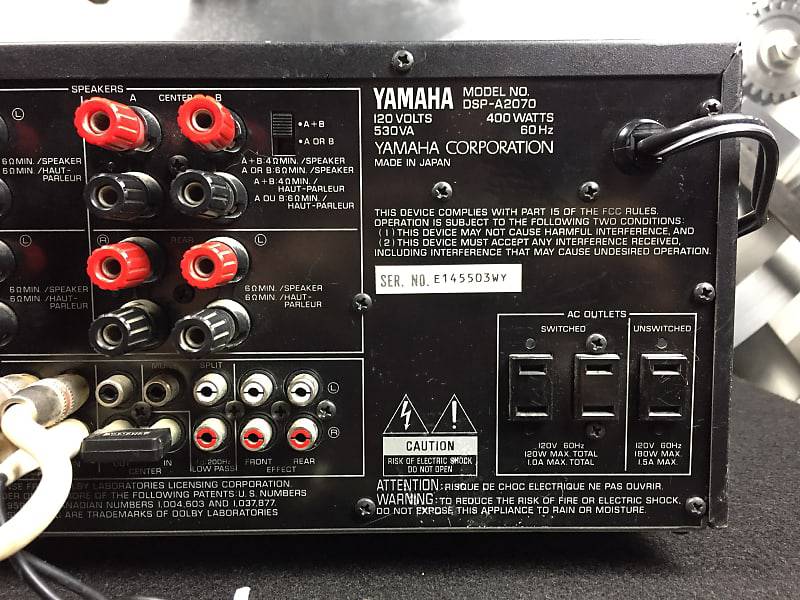 Yamaha DSP-A2070