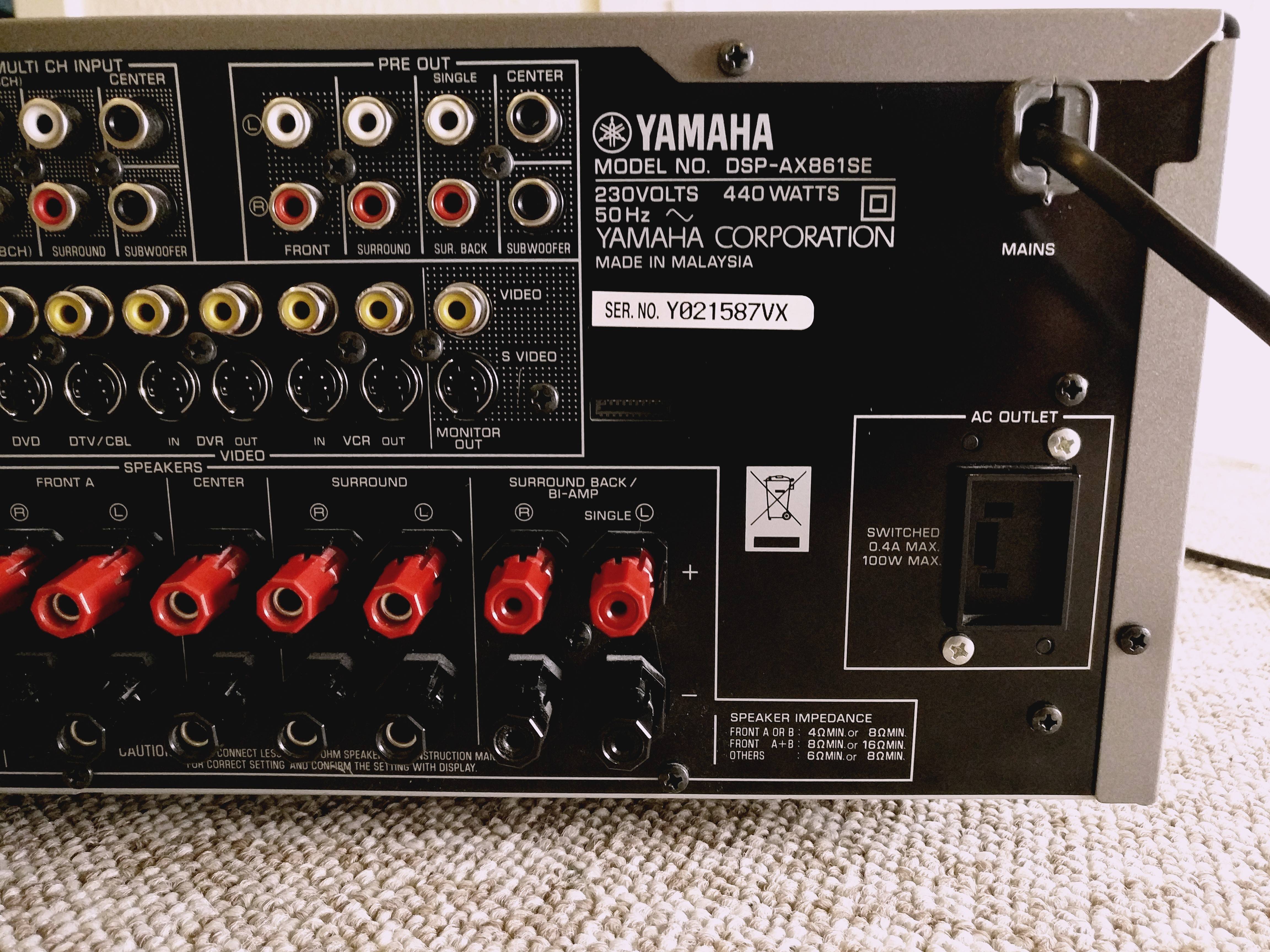 Yamaha DSP-AX761