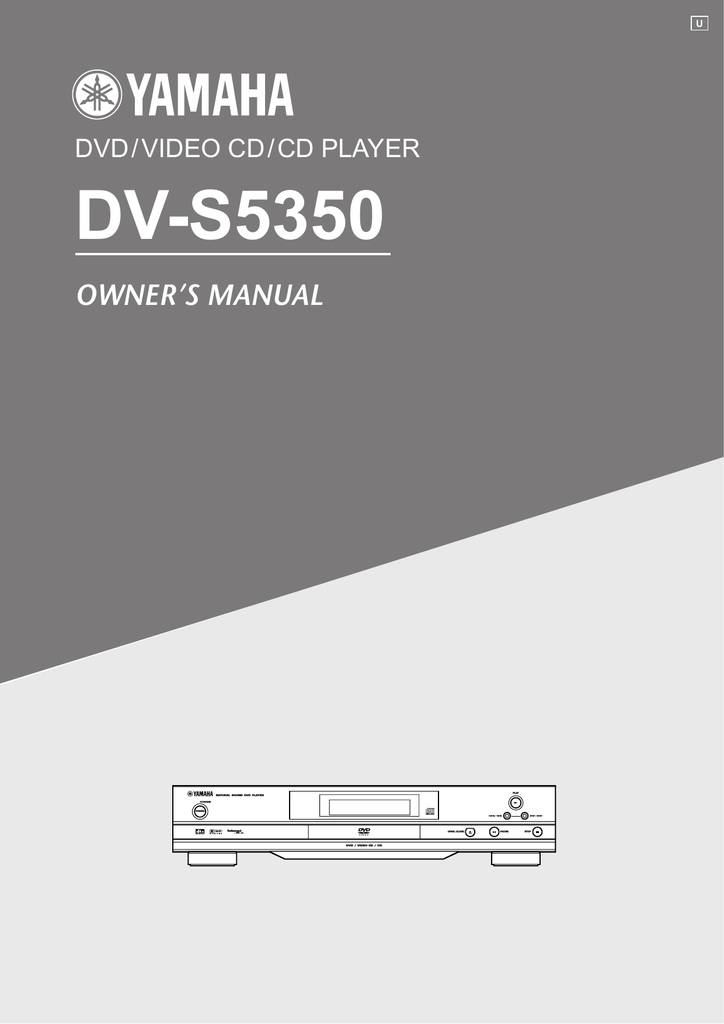 Yamaha DV-S5350