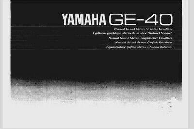 Yamaha GE-40