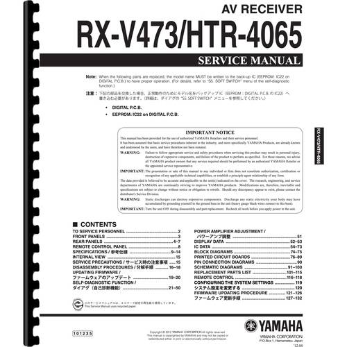 Yamaha HTR-5065