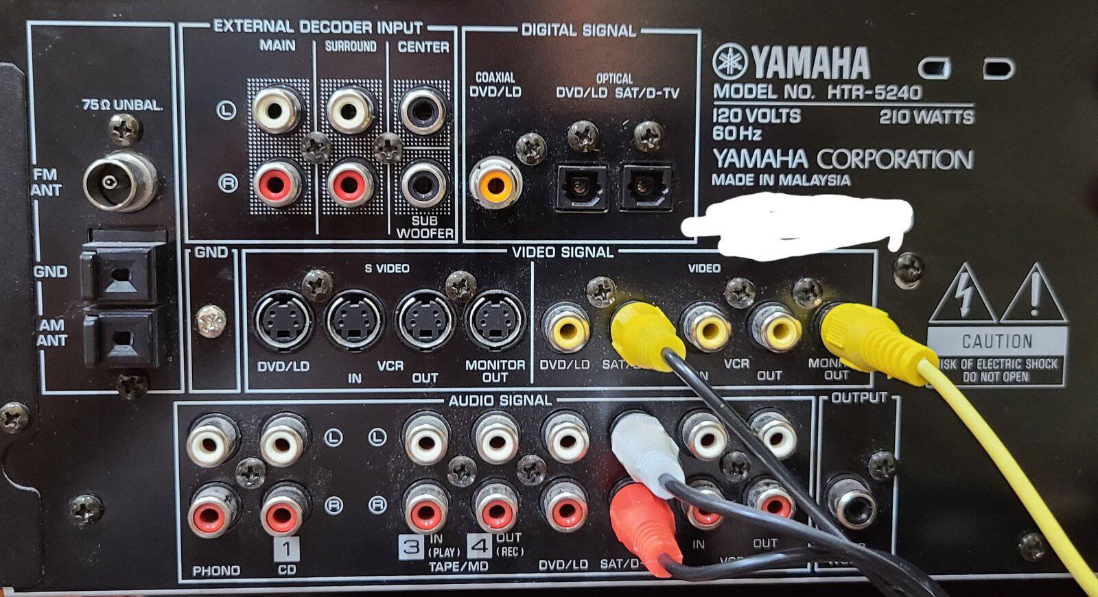Yamaha HTR-5240