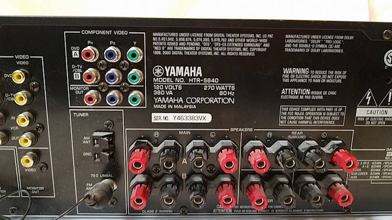 Yamaha HTR-5640