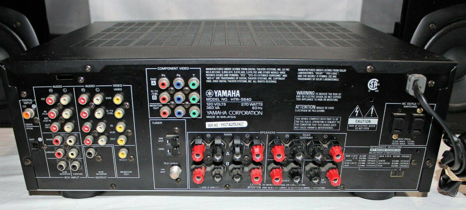Yamaha HTR-5640
