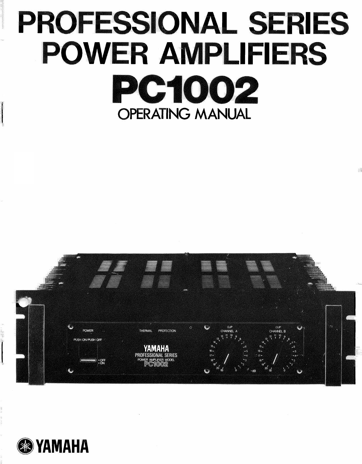 Yamaha PC1002
