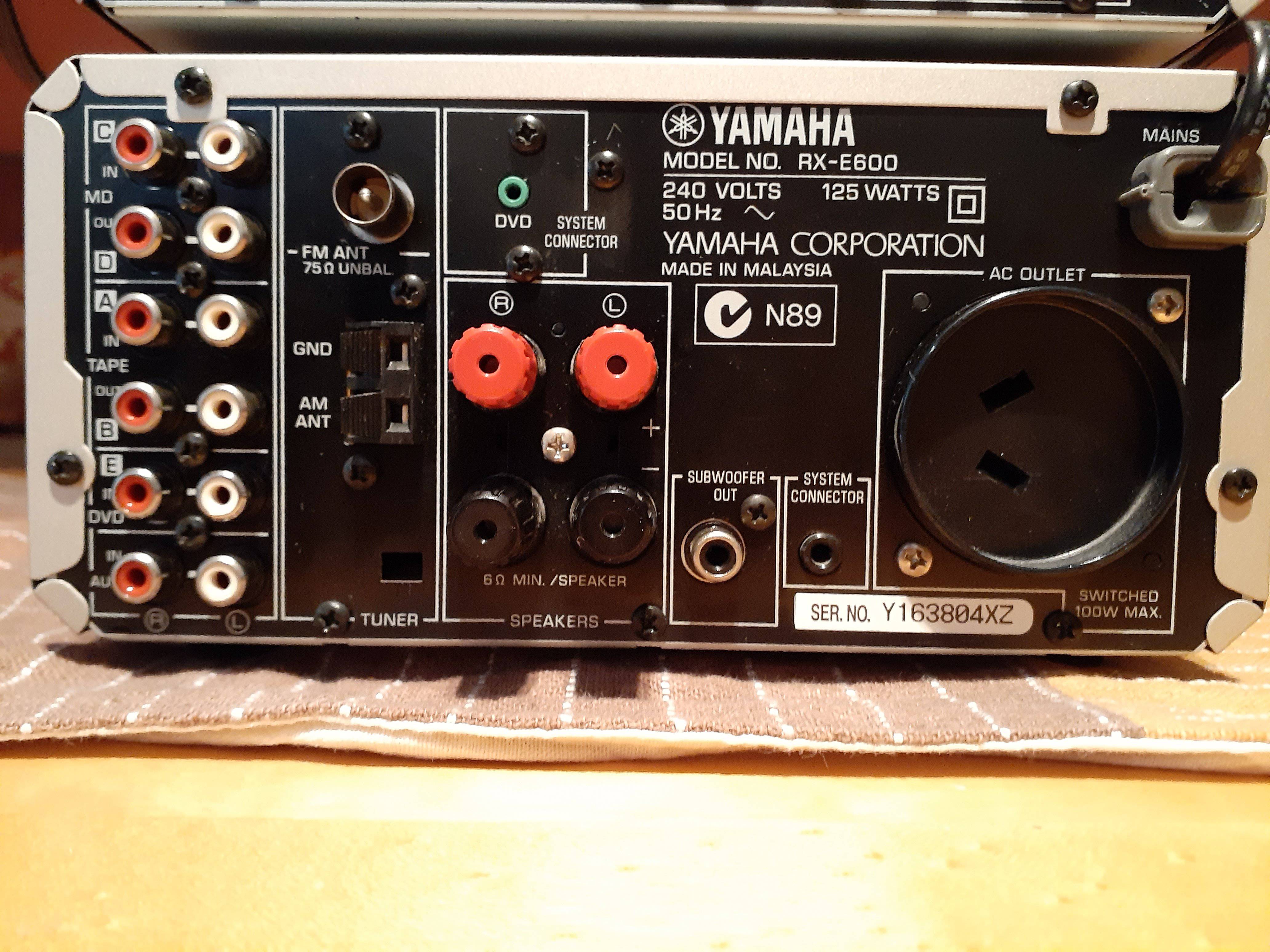 Yamaha RX-E600