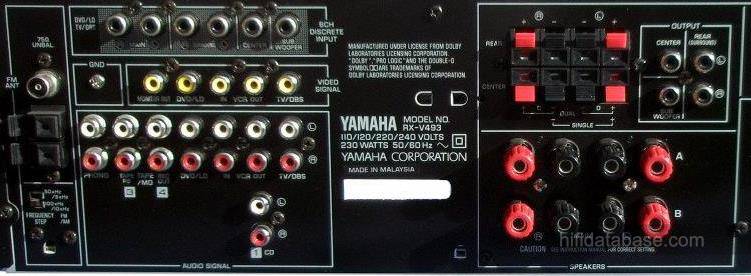Yamaha RX-V493