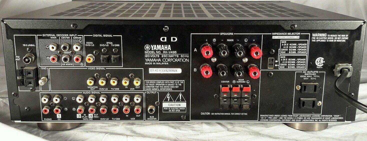 Yamaha RX-V495