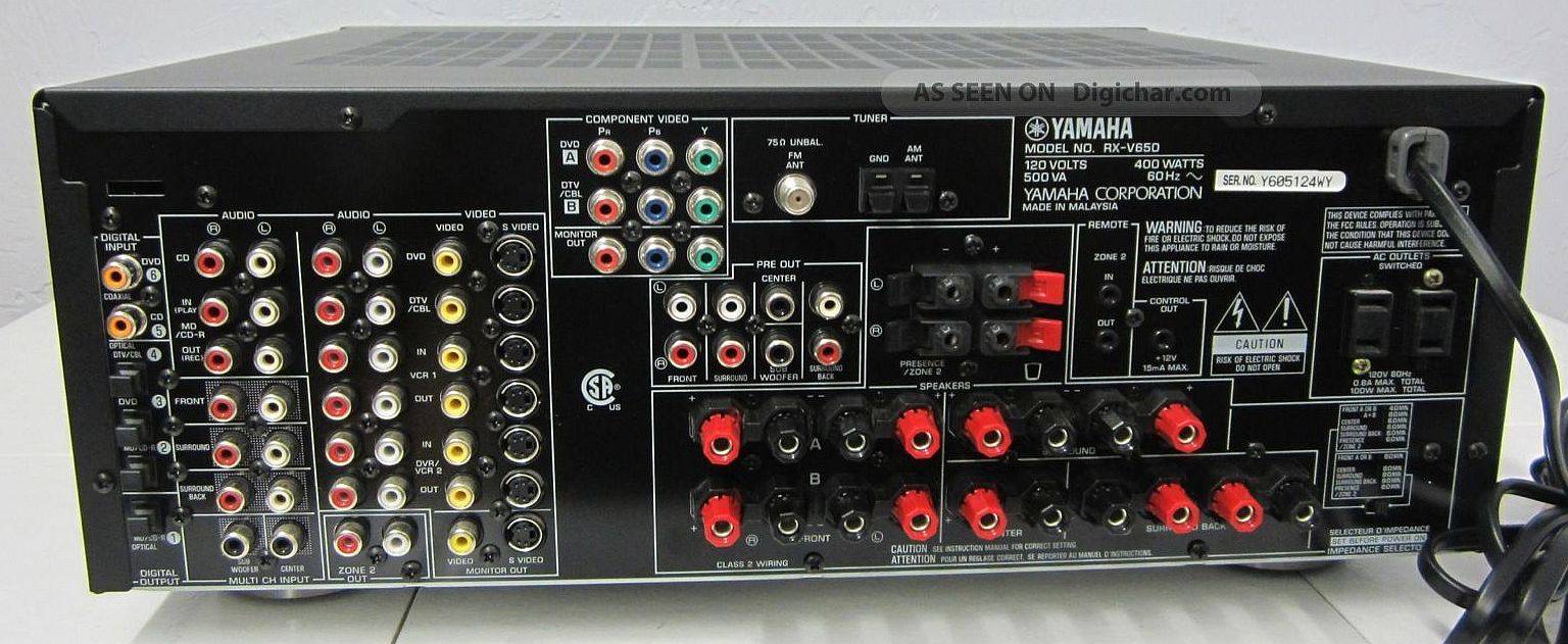 Yamaha RX-V650