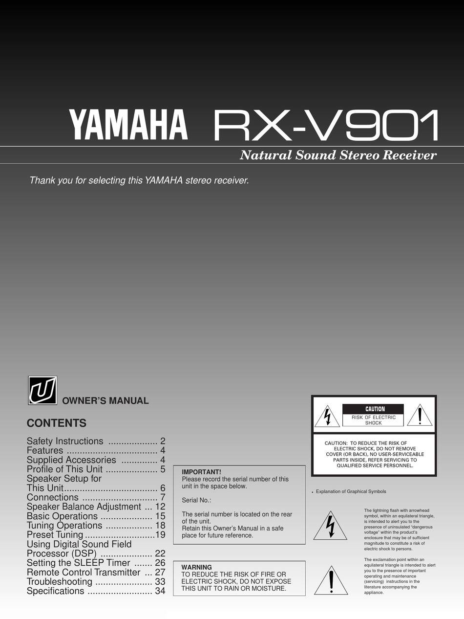Yamaha RX-V901