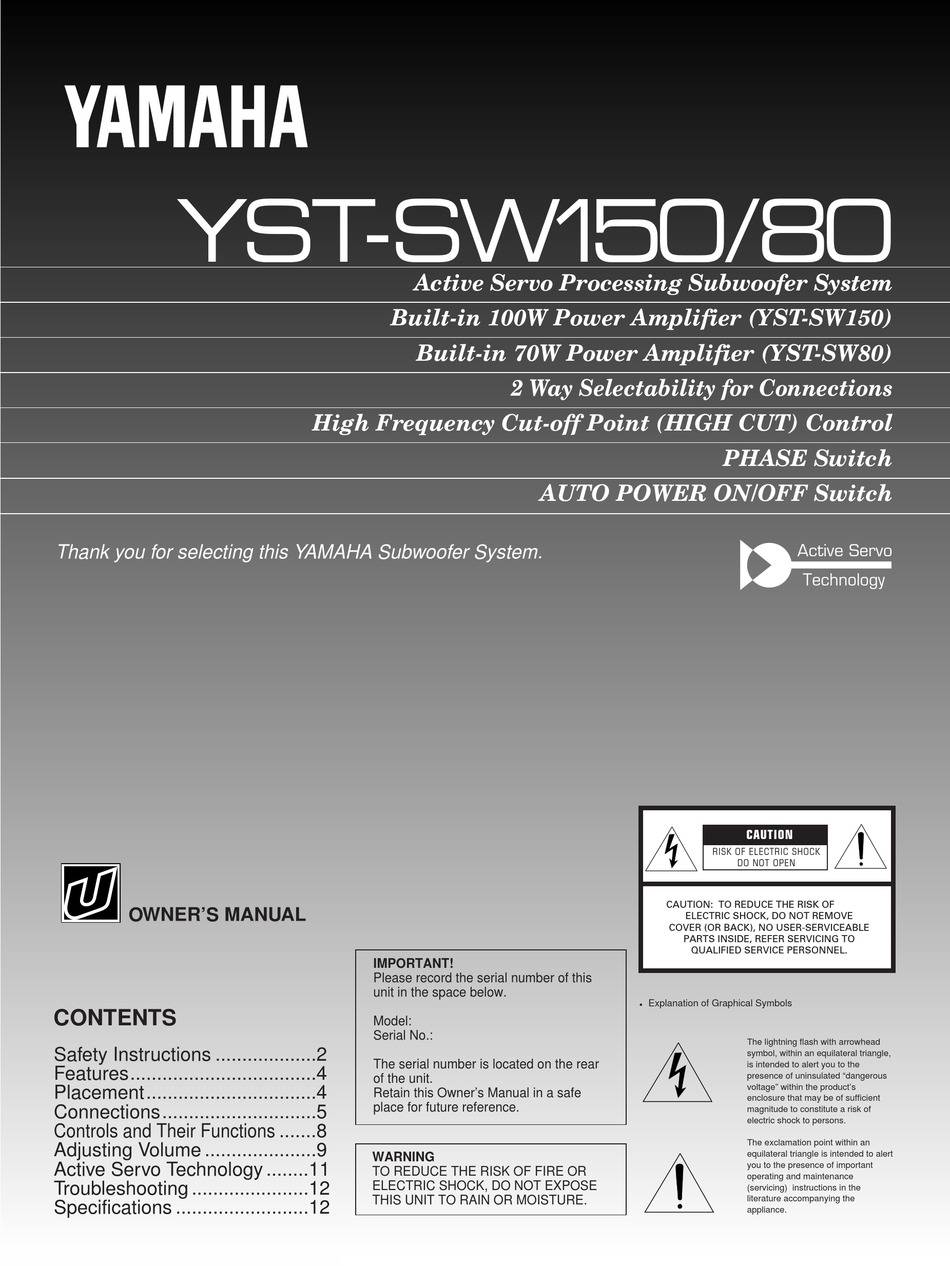 Yamaha YST-SW150