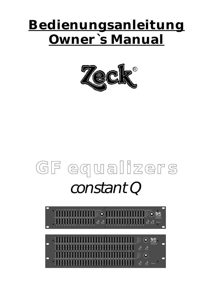 Zeck Audio Champ 2 (250)