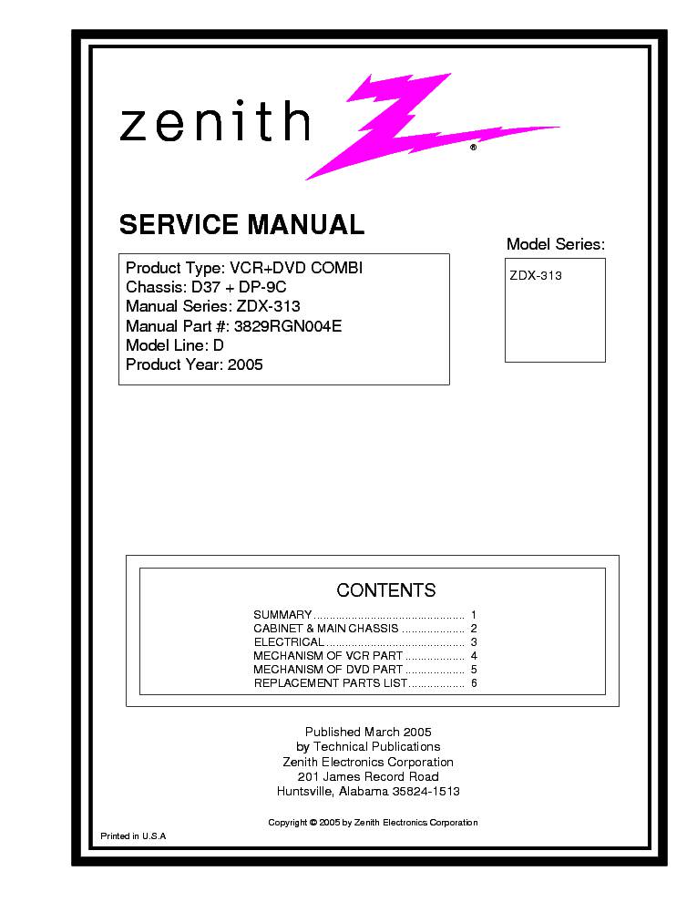 Zenith DVB318