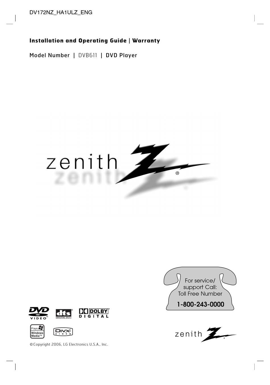 Zenith DVB611